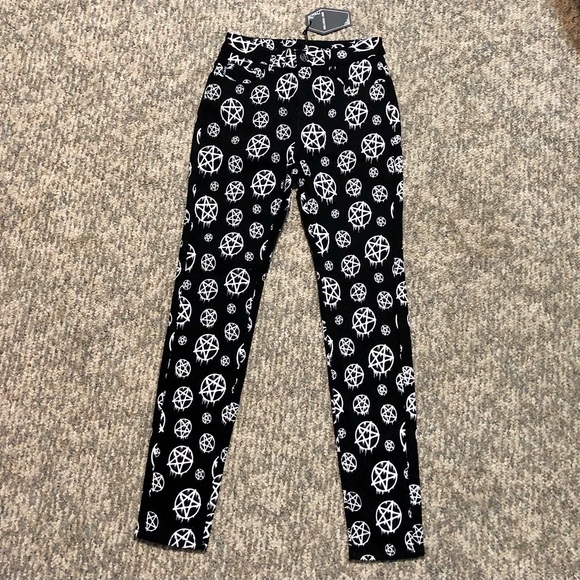 Dolls Kill Jeans Dolls Kill Black Pentagram Denim Jeans Poshmark